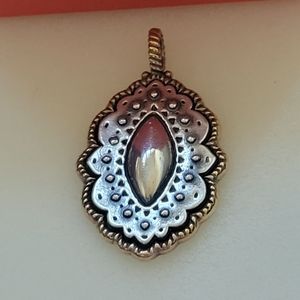 James Avery ☆ RETIRED ☆ Marrakesh Pendant ☆ Silver and Bronze